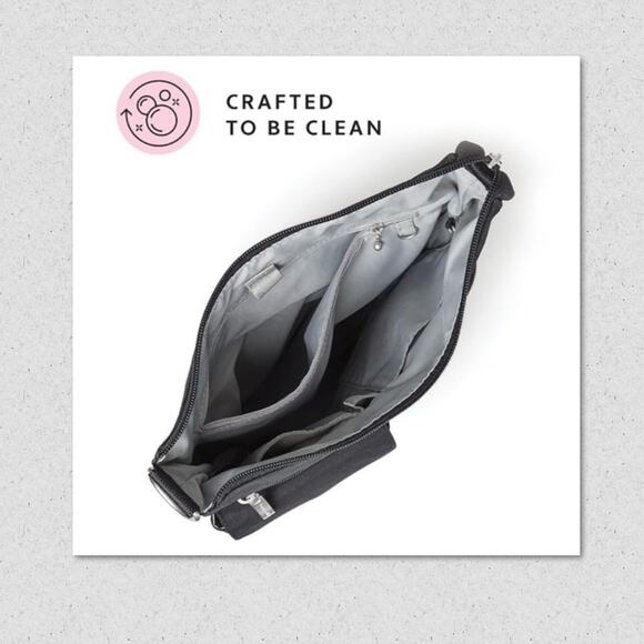 Baggallini Modern Everywhere Slim Crossbody Bag, Travel Friendly, RFID Blocking - Picture 6 of 8